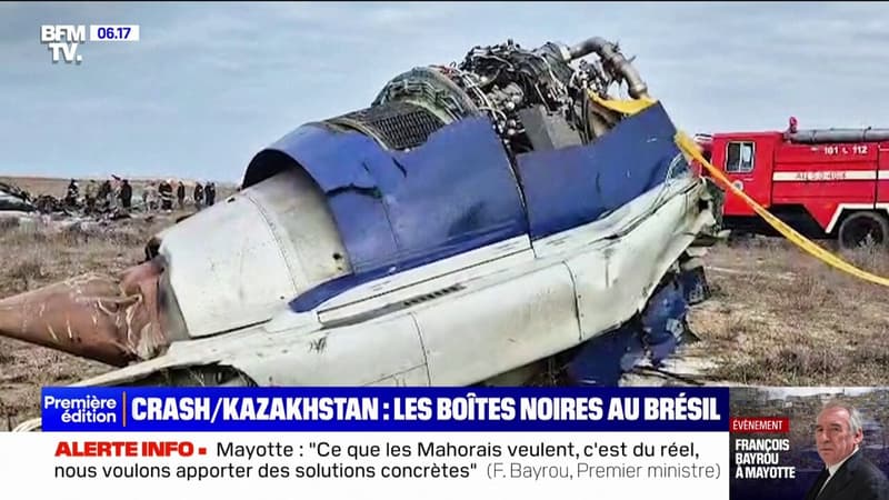 Crash d'avion au Kazakhstan: les boîtes noires envoyées au Brésil pour l'enquête