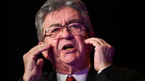 Jean-Luc Mélenchon le 9 décembre 2024, en meeting à Redon en Ille-et-Vilaine