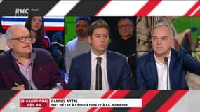 #GrandOral - "Notre jeunesse évolue dans un environnement hyper anxiogène. On entend que le marché du travail est complètement sinistré, l’environnement est en train de se dégrader, la planète s'écroule..." @GabrielAttal #GGRMC