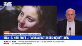 Cécile Kohler et Jacques Paris: "Notre souhait est leur retour dès que possible" en échange d'une Iranienne jugée en France, assure l'ambassadeur d'Iran