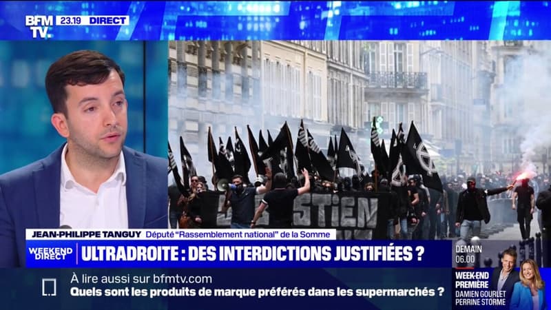 Jean-Philippe Tanguy (RN): « Par principe, je préfère que des mouvements d’extrême droite ne puissent pas circuler librement dans les rues de Paris »