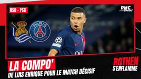 Real Sociedad - PSG : la composition de Luis Enrique pour le match décisif