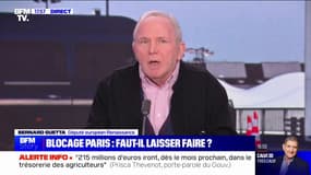 Mobilisation des agriculteurs: "Le gouvernement prend les choses en main parce qu'il se rend compte que la crise est réelle", affirme Bernard Guetta (député européen Renaissance)