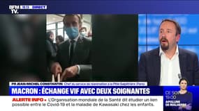 Story 4 : L'échange tendu entre Emmanuel Macron et deux soignantes - 15/05