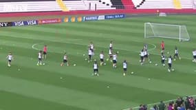 Football / Entraînement des Bleus du jour - 28/06