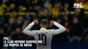 PSG : Le clan Neymar surpris par les propos de Messi 