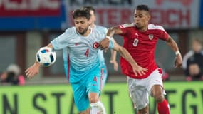 Ahmet Çalik, lors d'un match de préparation à l'Euro 2016