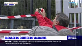 Alpes-Maritimes: le collège de Vallauris bloqué ce matin par des parents et des élèves