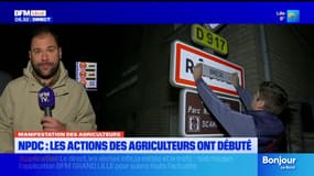 Nord-Pas-de-Calais: les actions des agriculteurs ont débuté