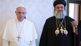 Le pape François reçoit le patriarche Ignace Ephrem II, primat de l'Eglise syriaque orthodoxe, le 19 juin 2015