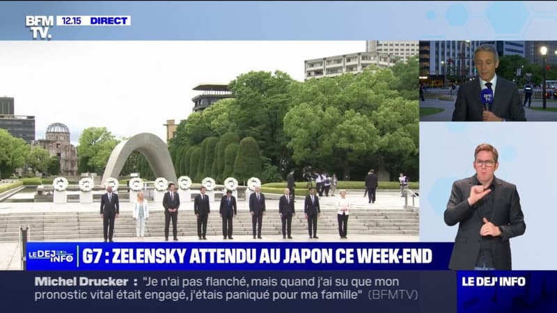 Sommet du G7: Volodymyr Zelensky se rendra en personne à Hiroshima
