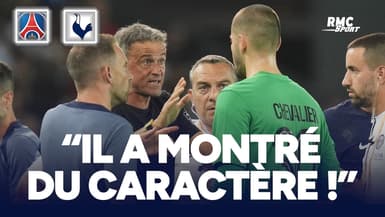 PSG 2-2 (4tab3) Tottenham : "Très content de Chevalier", Luis Enrique sous le charme de son nouveau gardien