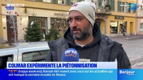 Colmar: la rue des Têtes piétonnisée pour les trois prochains mois, l'initiative divise 