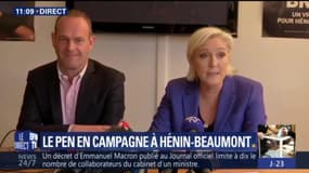 Législatives : Marine Le Pen veut représenter la seule "opposition ferme et sérieuse"