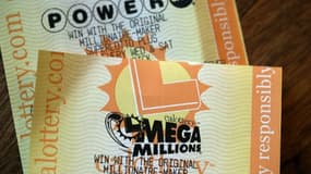 Des tickets de la loterie Powerball, aux États-Unis