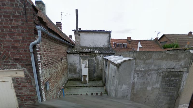Le corps a été retrouvée dans cette maison condamnée de Courcelles-lès-Lens.