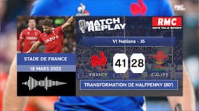 VI Nations : La France s'offre le pays de Galles et le droit de rêver au titre, le match replay
