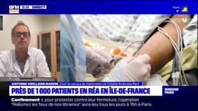 Plus de 1000 patients en réanimation en Île-de-France, "tout sauf une surprise"