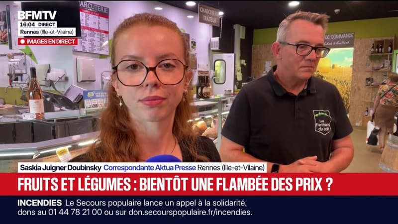 "C'est une réalité que l'on subit": vers une flambée des prix des fruits et légumes à cause de la sécheresse?