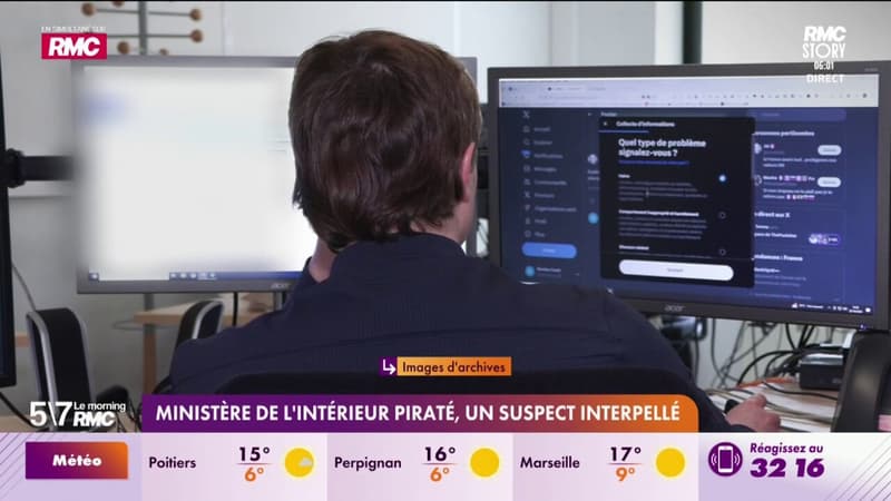 Ministère de l'intérieur piraté, un suspect interpellé