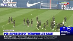 PSG: reprise de l'entraînement le 15 juillet