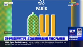 Paris: la ville dévoile le nouveau visuel des préservatifs distribués gratuitement 