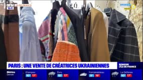 Paris: une vente de créations ukrainiennes dans le 9e arrondissement