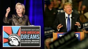 Hillary Clinton et Donald Trump sont les favoris pour remporter l'investiture démocrate et républicaine.