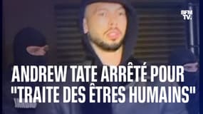 L'ancien kickboxeur Andrew Tate arrêté en Roumanie pour traite des êtres humains
