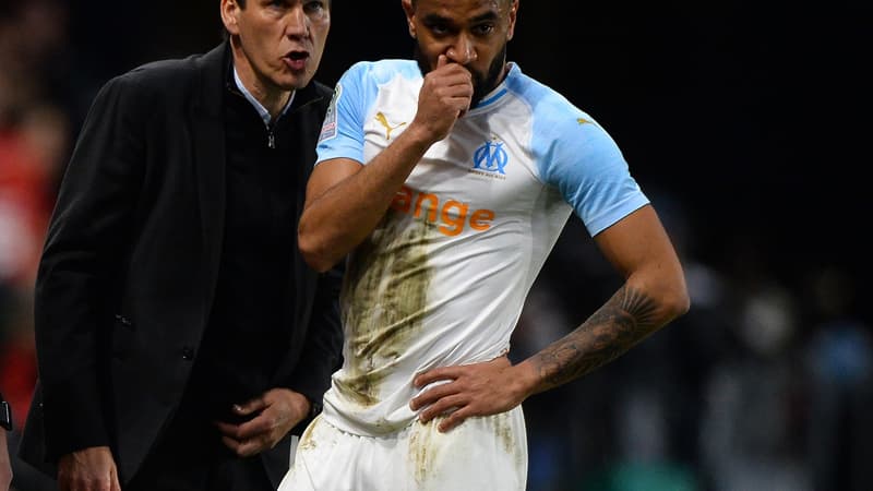 Jordan Amavi et Rudi Garcia