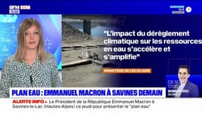 Hautes-Alpes: Emmanuel Macron présentera le "plan eau" jeudi à Savines-le-Lac