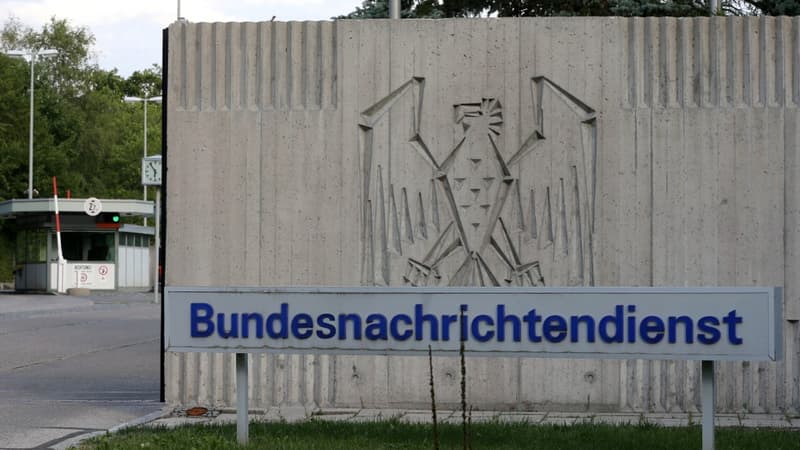 L'entrée de l'agence de renseignement allemande Bundesnachrichtendienst BND à Pullach, dans le sud de l'Allemagne.