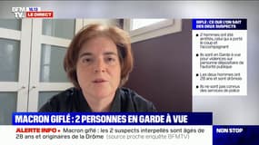 Macron giflé: selon cette politologue, la phrase scandée par l'agresseur présumé "est un slogan récupéré par les groupes royalistes"