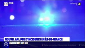Île-de-France: peu d'incidents à l'occasion du Nouvel An 