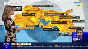 Météo Bouches-du-Rhône: grand soleil et des températures élevées