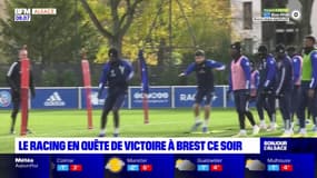 Ligue 1: le Racing en quête de victoire à Brest ce jeudi soir