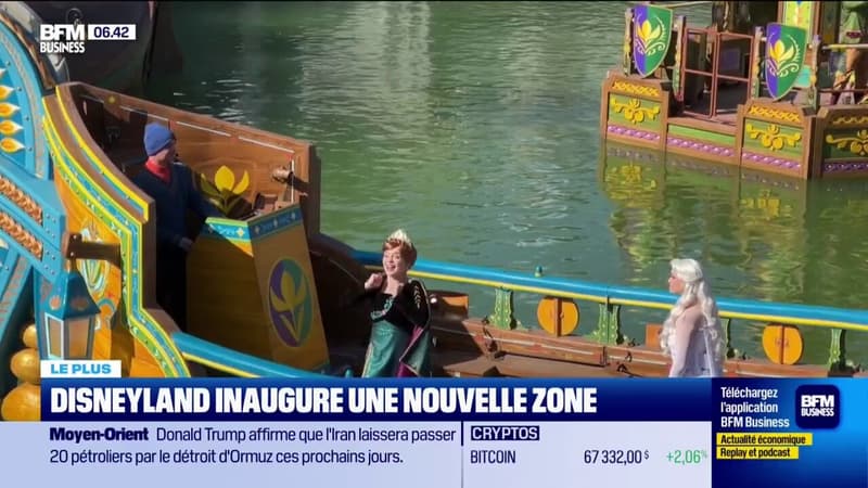 Disneyland inaugure une nouvelle zone