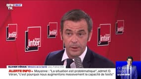Olivier Véran: "En Mayenne, la situation est problématique"