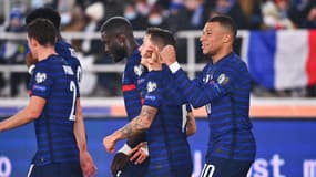Kylian Mbappé lors de Finlande-France