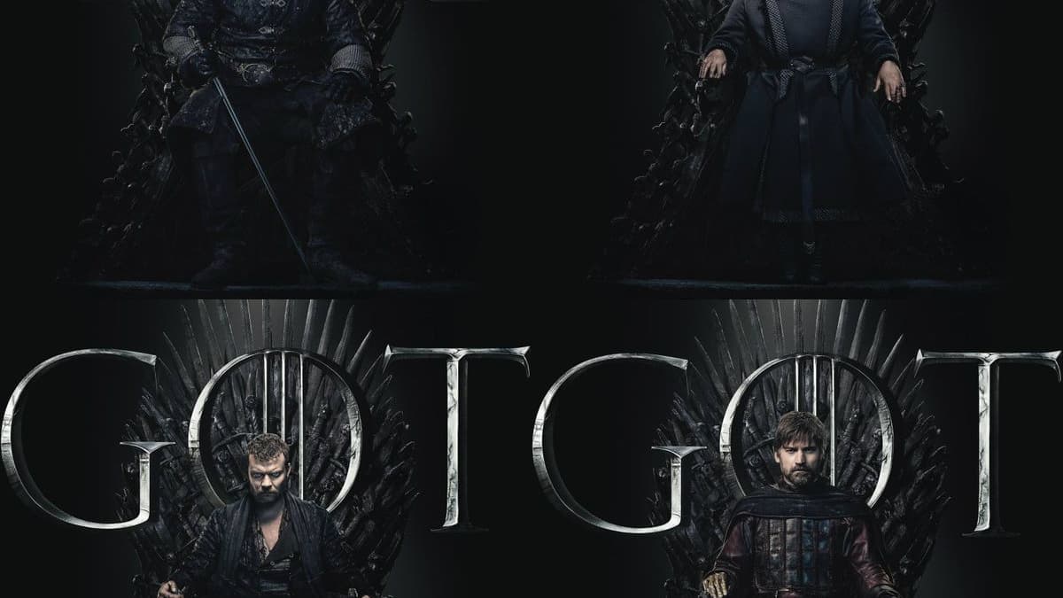 Affiches personnages de la dernière saison de Game of Thrones