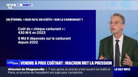 Chèque carburant, vente à prix coûtant: les annonces d'Emmanuel Macron sur l'essence