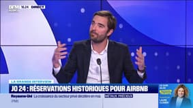 JO 2024: "On a cinq fois plus de réservations aujourd'hui que l'année dernière", assure Clément Eulry, directeur France et Belgique d'Airbnb