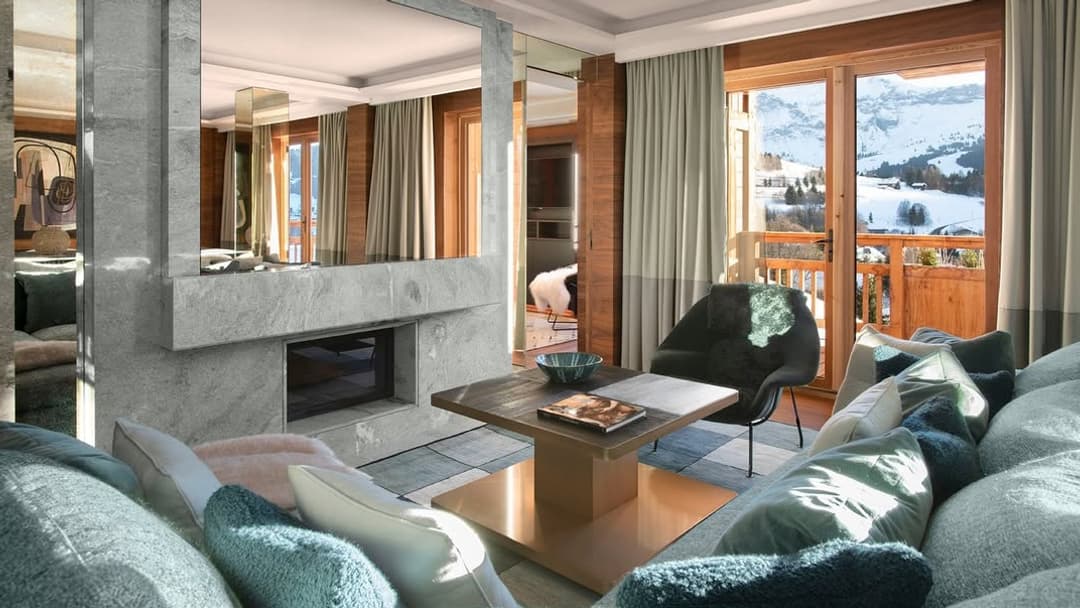 Une suite du Four Seasons Megève 