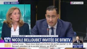 Nicole Belloubet, ministre de la Justice: "Si M. Benalla avait menti, il y a des sanctions qui sont prévues"