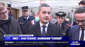 Chat écrasé par un TGV: Gérald Darmanin se dit "particulièrement choqué"