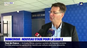 Dunkerque: un nouveau stade pour la Ligue 2