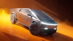 Le Cybertruck de Tesla dans Fortnite