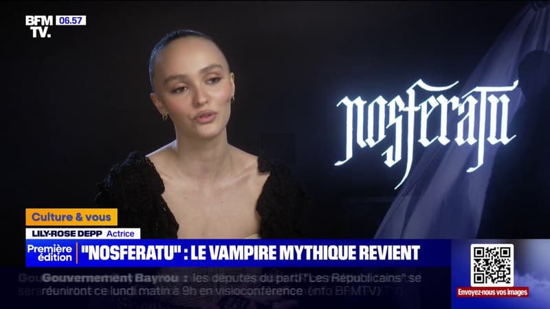 "Nosferatu", le mythique vampire, revient au cinéma avec Lily-Rose Depp dans le casting