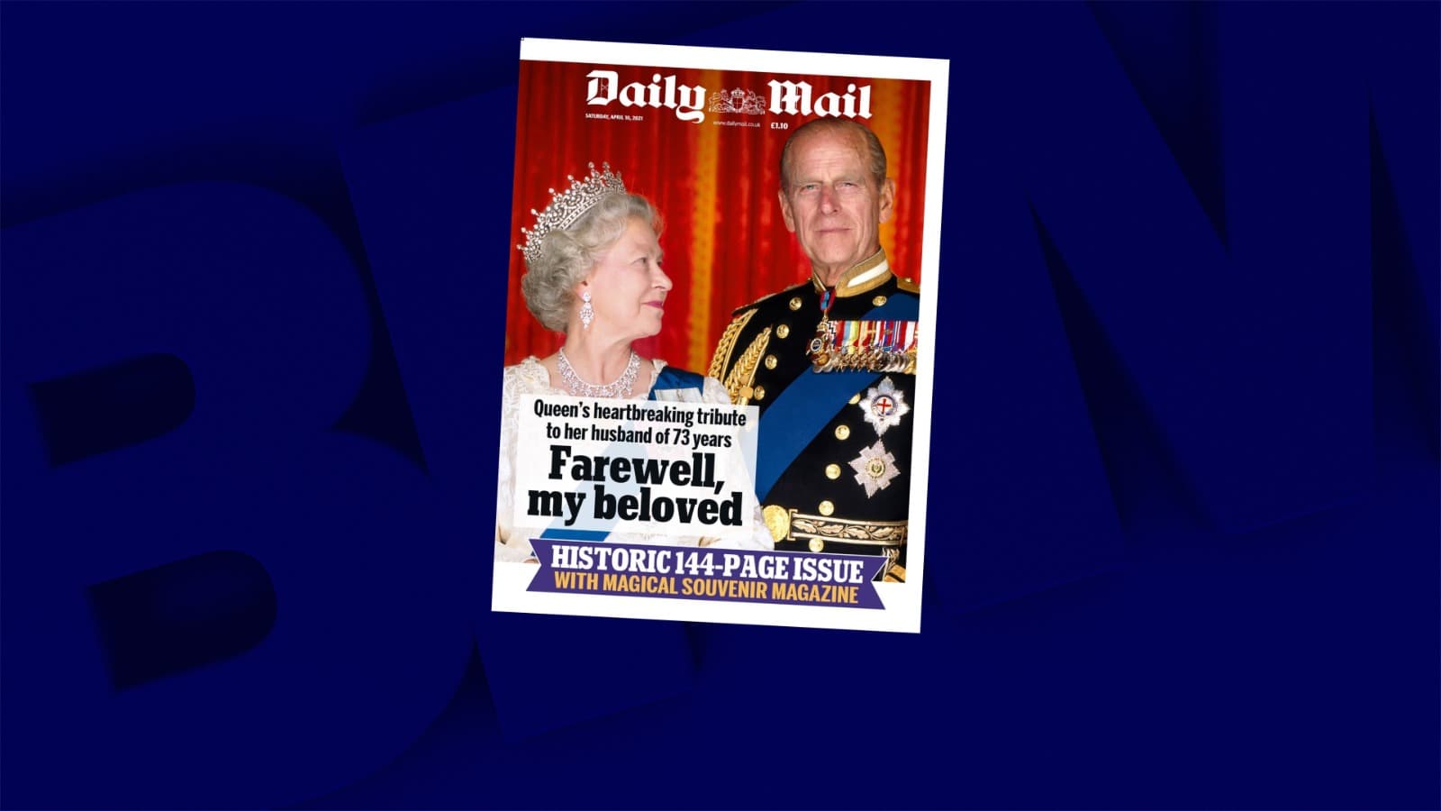 La Une du DailyMail, le 10 avril 2021 La Une du DailyMail, le 10 avril 2021