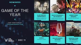The Game Awards : "Clair Obscur: Expedition 33" en route un record